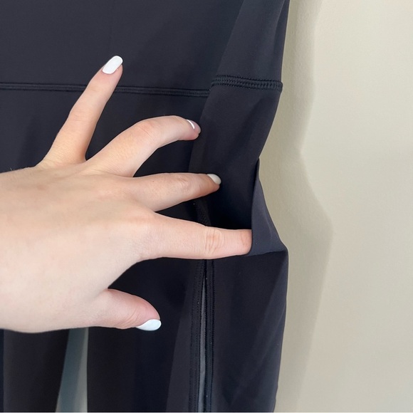 LULULEMON Pace Perfect Crop 17” Black 6 - Picture 5 of 9